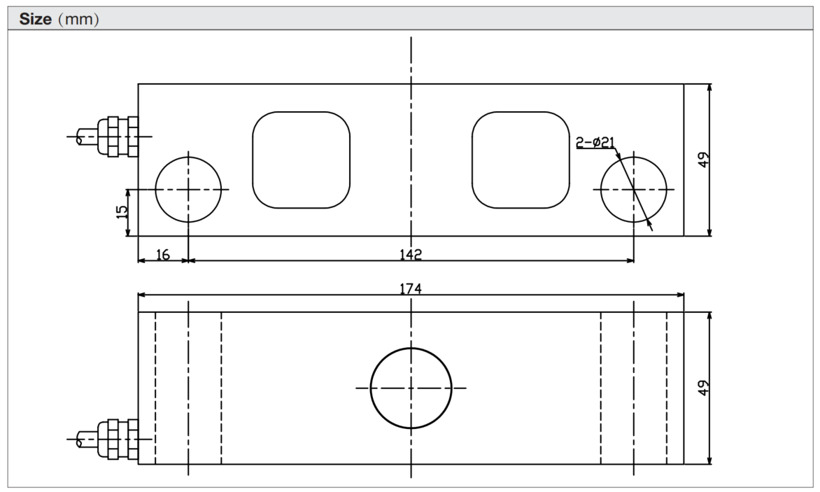 DSB Double ended shear beam load cells for ground scales